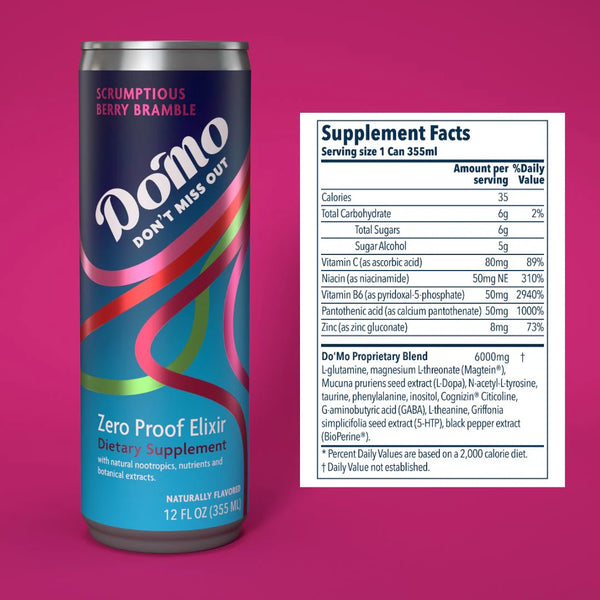 Do'Mo Zero Proof Elixir - Scrumptious Berry Bramble