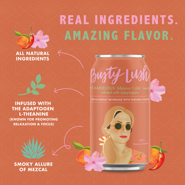 Busty Lush - She's Marvelous Hibiscus + Chili Mezcalita