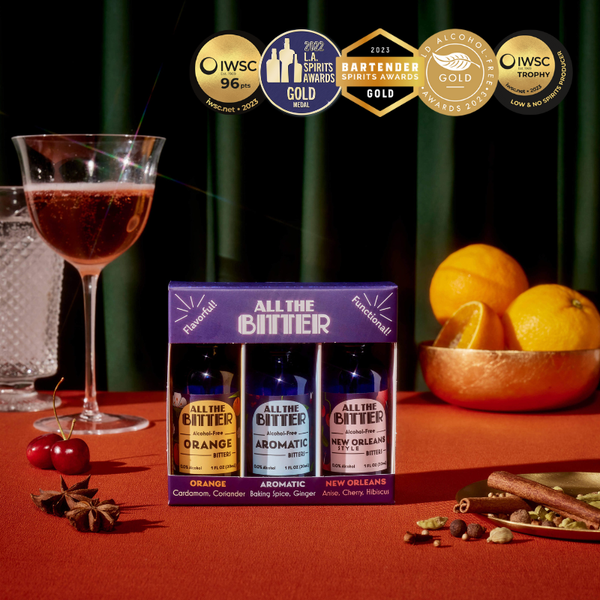 All The Bitter - Classic Bitters Travel Pack ( 3 - 1 fl oz oz bottles)