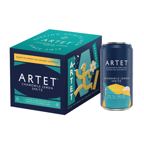 Artet - Chamomile Lemon Spritz (5 mg CBD / 5 mg THC)