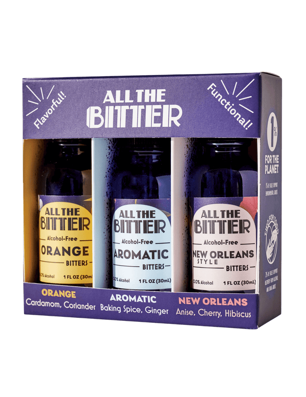 All The Bitter - Classic Bitters Travel Pack ( 3 - 1 fl oz oz bottles)