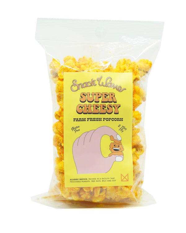 Snack Wave - Super Cheesy Farm Fresh Popcorn