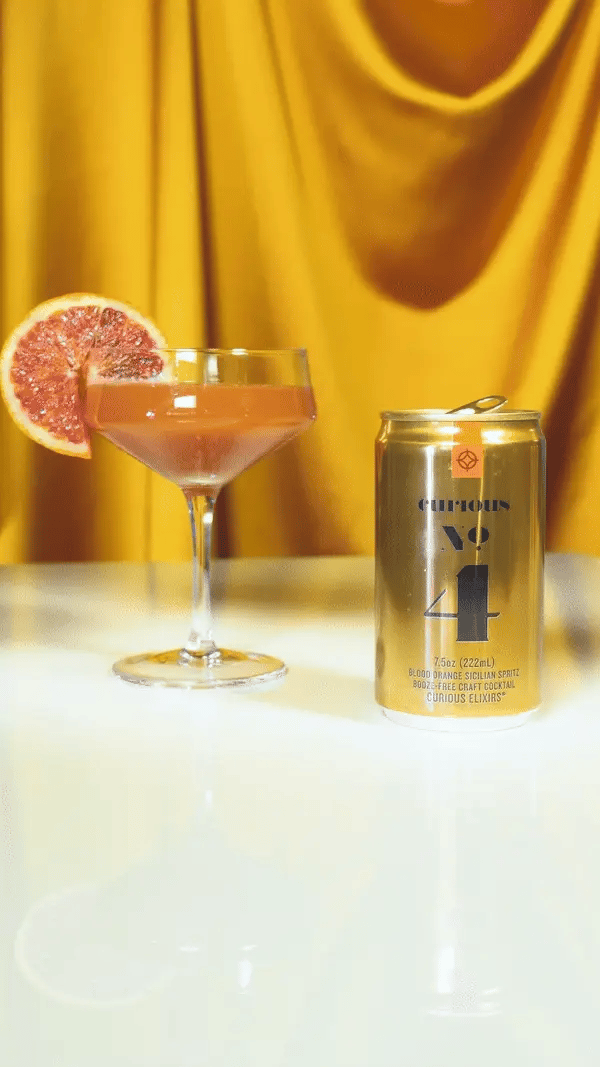 Curious Elixirs - Curious Elixir No. 4 Booze-Free Cocktails (4 pack, cans)