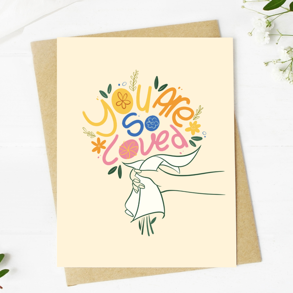 Big Moods - "You Are So Loved" Greeting Card