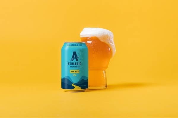 Athletic Brewing - Run Wild IPA: Full-Flavored Craftsmanship (6 pack)