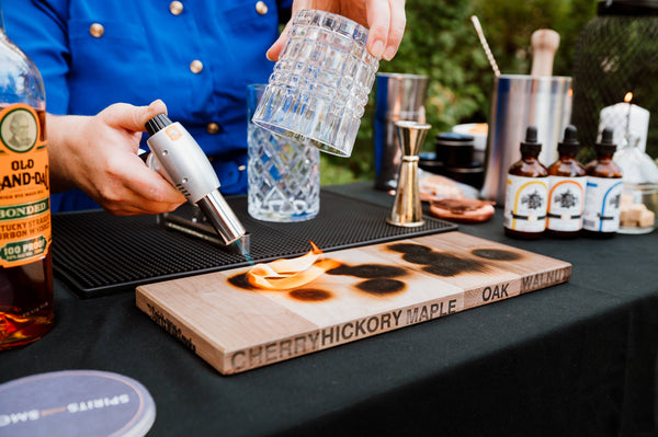 Spirits WIth Smoke - Home Bar Smoking Board