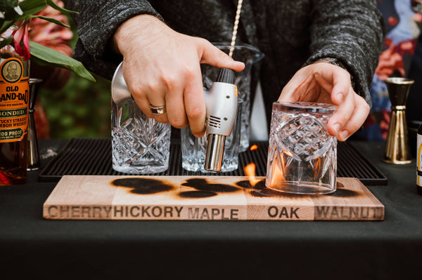 Spirits WIth Smoke - Home Bar Smoking Board