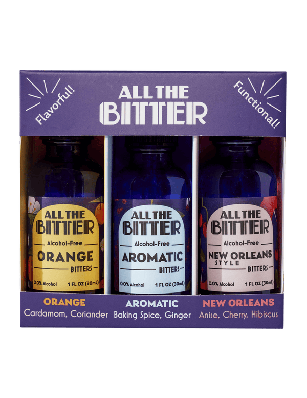 All The Bitter - Classic Bitters Travel Pack ( 3 - 1 fl oz oz bottles)
