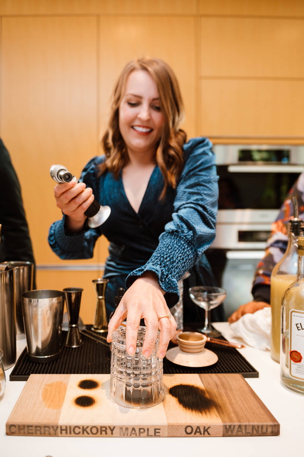 Spirits WIth Smoke - Home Bar Smoking Board