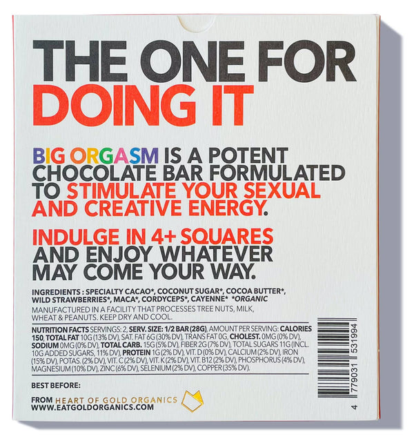 Eat Gold Organics - BIG ORGASM (55 g)