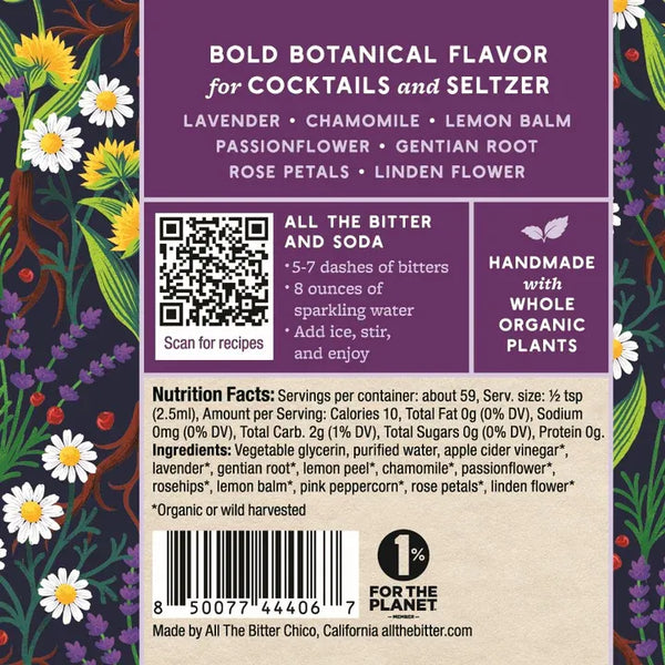 All The Bitter - Lavender Chamomile Bitters
