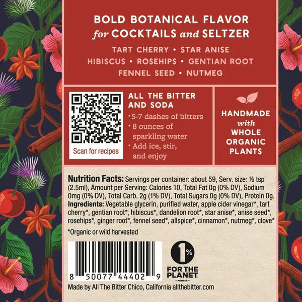 All The Bitter - New Orleans Style Spiced Cherry Bitters