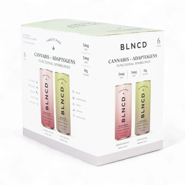BLNCD - Cannabis + Adaptogen THC Elixir - 5 mg Variety Pack