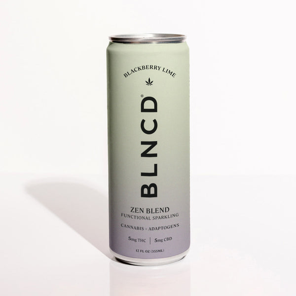BLNCD - Cannabis + Adaptogen THC Elixir - Zen Blend (Blackberry Lime) - 5 mg