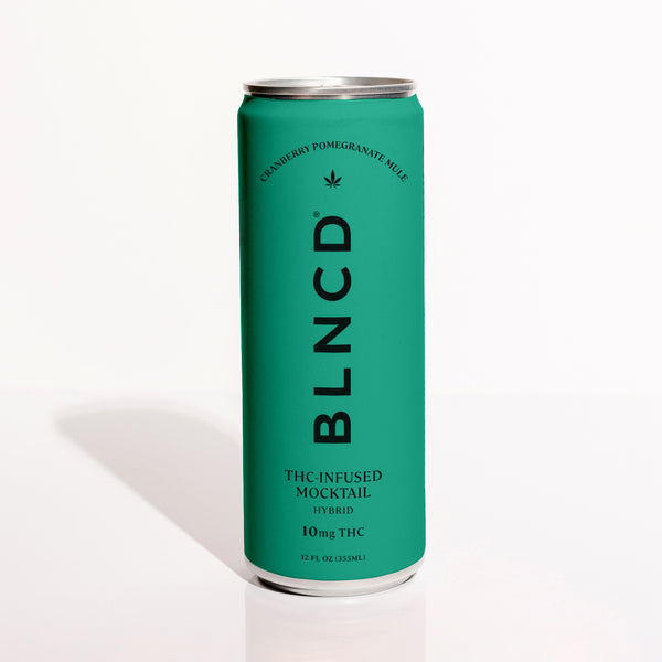 BLNCD - THC Mocktail - Elevated Edition - Cranberry Pomegranate Mule - 10 mg