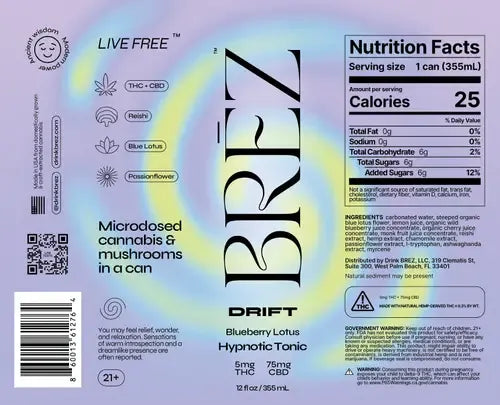 Brez - Drift (Wild Blueberry & Lotus)