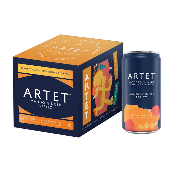 Artet - Mango Ginger Spritz (5 mg CBD / 5 mg THC)