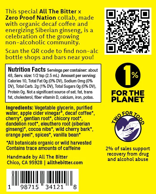 All The Bitter - Cherry Coffee Bitters