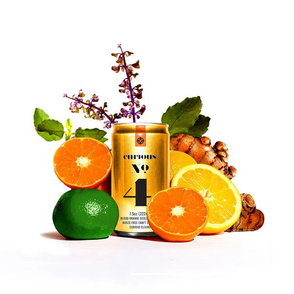 Curious Elixirs - Curious Elixir No. 4 Booze-Free Cocktails (4 pack, cans)