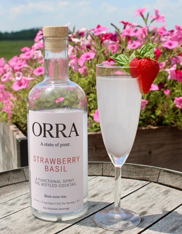 Orra - Strawberry Basil Delta 9 THC 5mg (750mL)