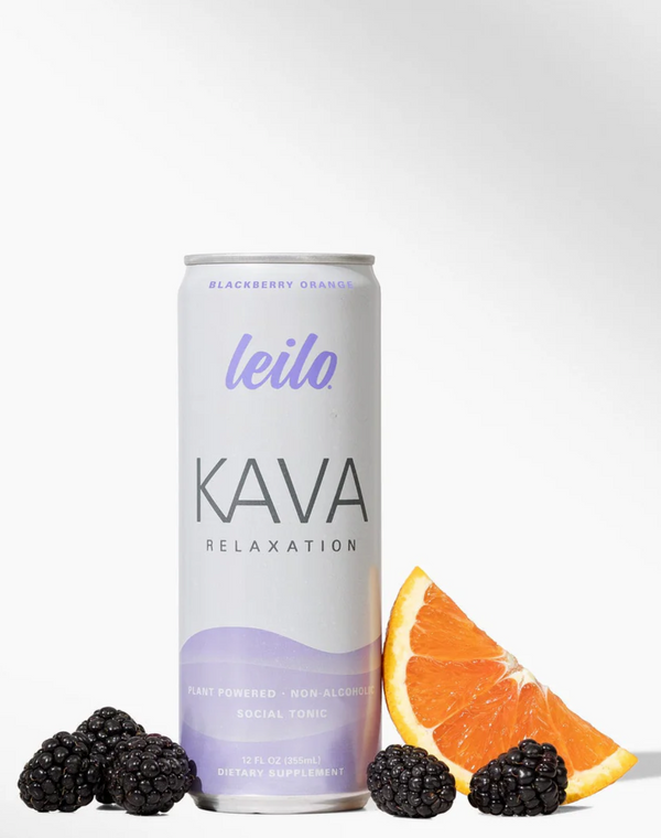 Leilo - Kava Relaxation Sparkling Blackberry Orange