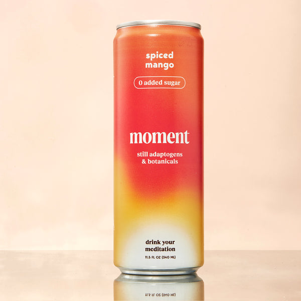 Moment Spiced Mango Botanical Water (Still, 11.5 fl oz)