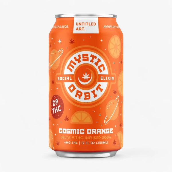 Untitled Art - Cosmic Orange