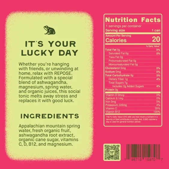 Lucky Frog Beverages - Repose
