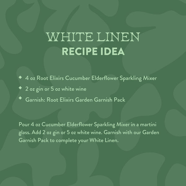 Root Elixirs- Cucumber Elderflower