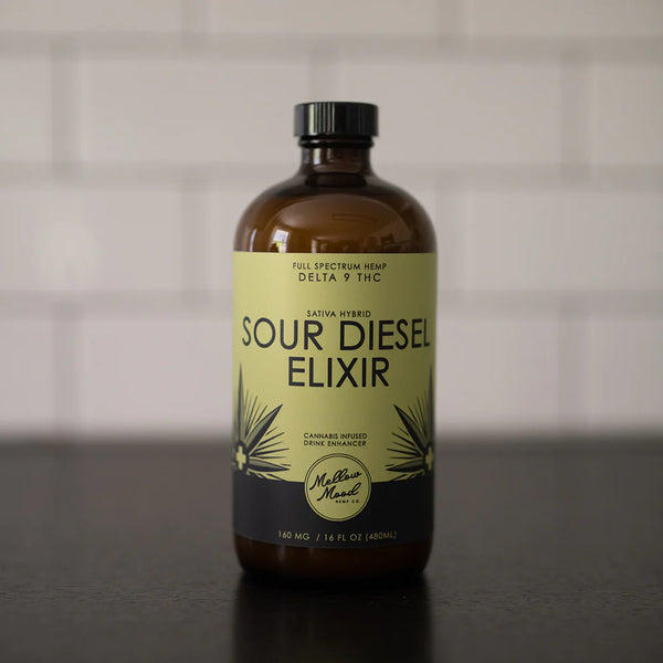 Mellow Mood Hemp Co - Elixir Sativa Sour Diesel D9