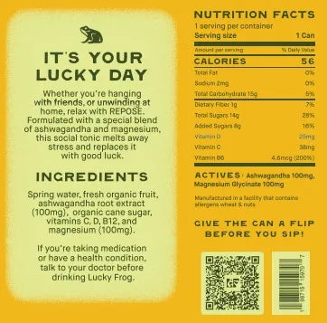 Lucky Frog Beverages - Meyer Lemon Basil Strawberry