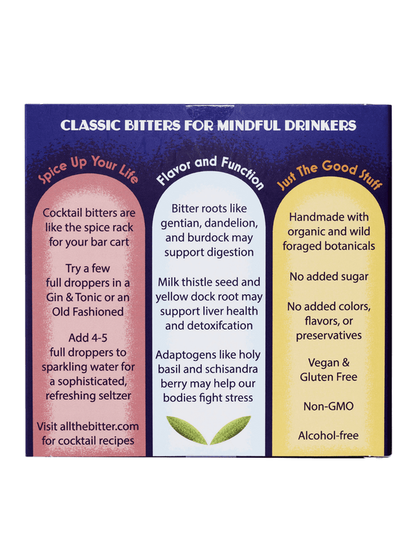 All The Bitter - Classic Bitters Travel Pack ( 3 - 1 fl oz oz bottles)