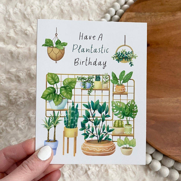 Big Moods - "Have A Plantastic Birthday" Greeting Card