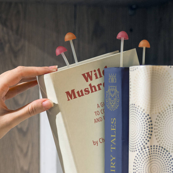 Fred & Friends - Magic Sprout - Mushroom Bookmarks - Set of 4