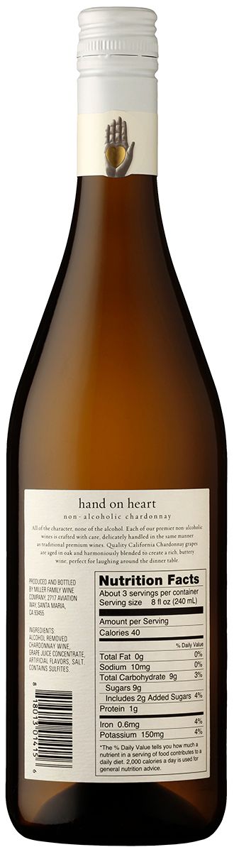 Hand on Heart - Chardonnay (750 ml)