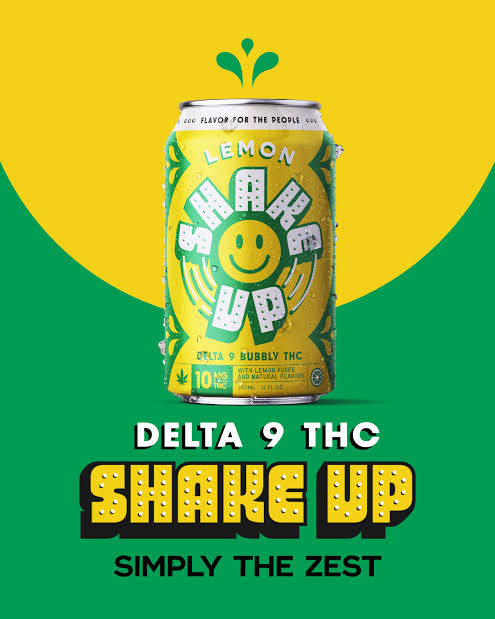 Hi & Mighty - Delta 9 THC Lemon Shake Up (10 mg), alcohol-free