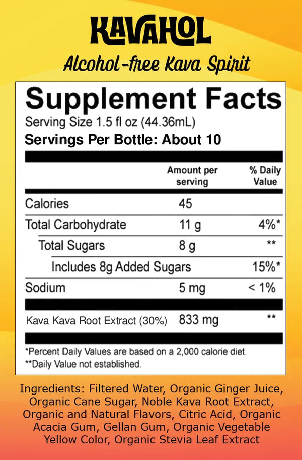 Kavahol Alcohol-free Kava Spirit