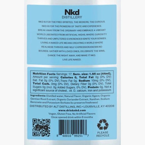 Nkd - Non-Alcoholic Gin Alternative