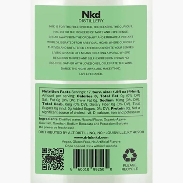 Nkd - Non-Alcoholic Tequila Alternative