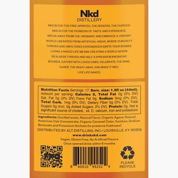 Nkd - Non-Alcoholic Whiskey Alternative