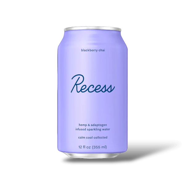 Recess - Blackberry Chai Hemp & Adaptogen Infused Water