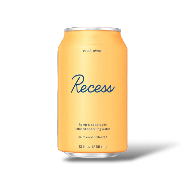 Recess - Peach Ginger Hemp & Adaptogen Infused Water
