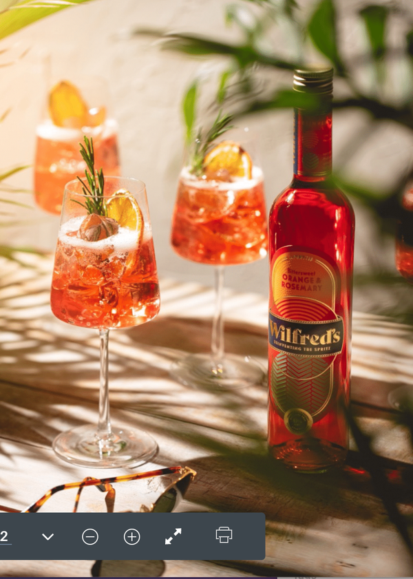 Wilfred's Bittersweet Aperitif (500 ml), alcohol-free