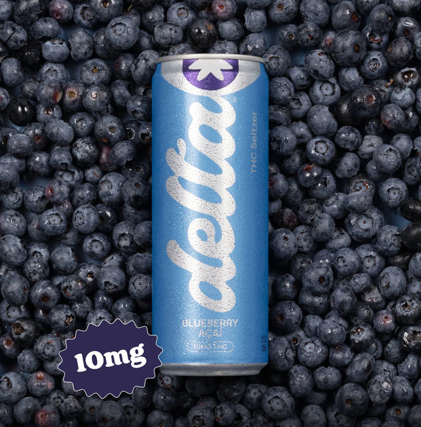 Delta - Blueberry Acai THC Seltzer