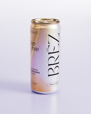 Brez - Flow Adaptogen Infused Social Tonic with Lion's Mane (12 oz), alcohol-free