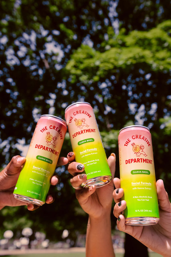 The Creative Department Social Formula - Guava Basil Kanna Beverage (12 oz)