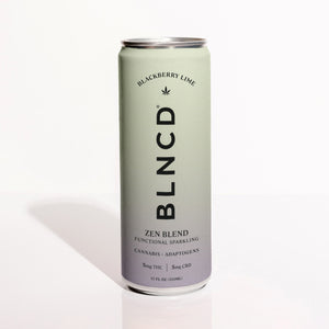 BLNCD - Cannabis + Adaptogen THC Elixir - Zen Blend (Blackberry Lime) - 5 mg, alcohol-free