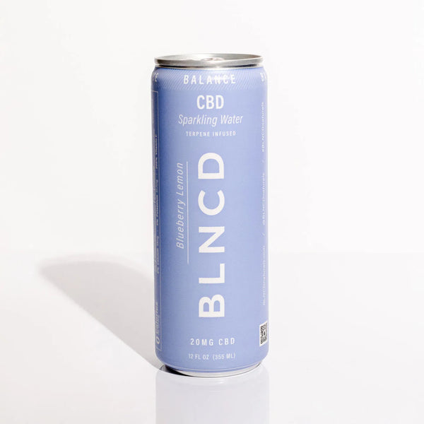 BLNCD - CBD Sparkling Water - BALANCE (Blueberry Lemon) 20 mg
