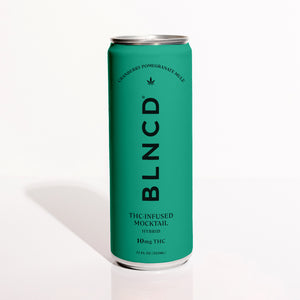 BLNCD - THC Mocktail - Elevated Edition - Cranberry Pomegranate Mule - 10 mg, alcohol-free
