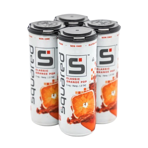 Squared - D9 Seltzer Classic Orange Pop